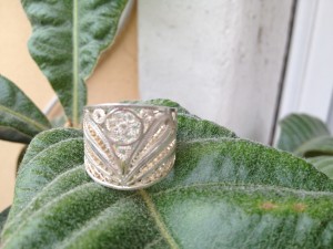 anelli in filigrana d'argento