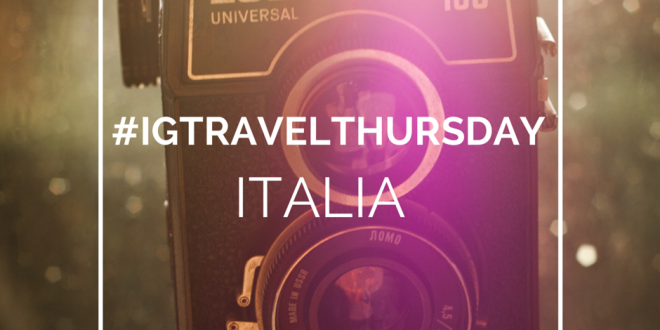 Riparte #IGTravelThursday Italia, con una novità